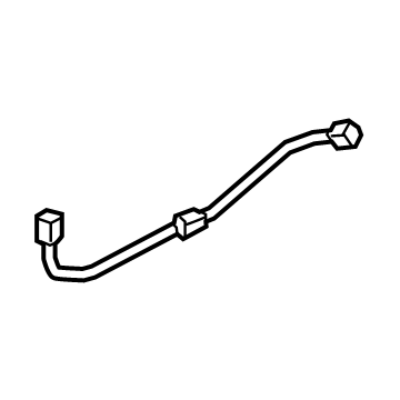 Mercedes-Benz 238-501-94-00-64 Vent Hose