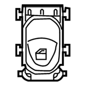 Mercedes-Benz CLK55 AMG Window Switch - 209-820-35-10-9116