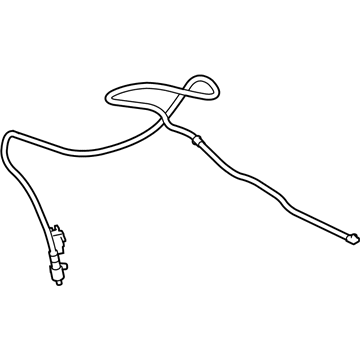 Mercedes-Benz 211-860-00-92 Washer Hose