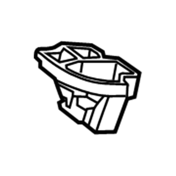 Mercedes-Benz 166-924-02-28 Lock Bracket