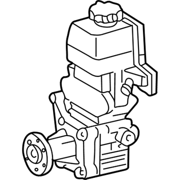 1997 Mercedes-Benz E420 Power Steering Pump - 129-466-23-01-80