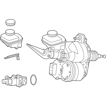 2023 Mercedes-Benz EQE 500 SUV Brake Booster - 294-900-46-00