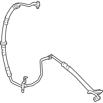 Mercedes-Benz 172-466-00-24 Power Steering Pressure Hose