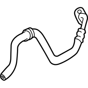 2012 Mercedes-Benz SLK55 AMG Power Steering Hose - 172-460-28-24