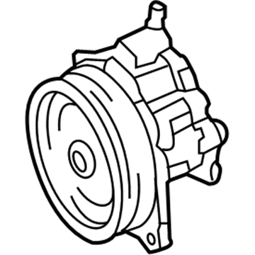 2016 Mercedes-Benz SLK55 AMG Power Steering Pump - 006-466-98-01-80