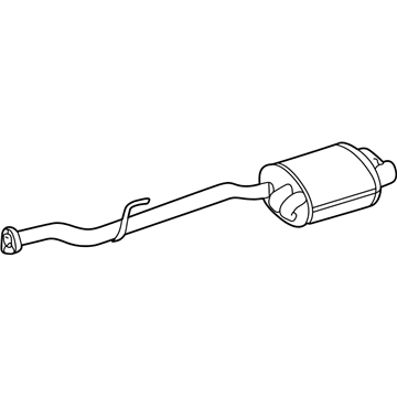 2002 Mercedes-Benz SLK320 Muffler - 170-490-03-21