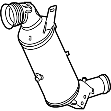 2015 Mercedes-Benz E250 Catalytic Converter - 212-490-00-56-80