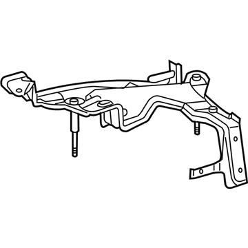 Mercedes-Benz 211-320-17-43 Compressor Assembly Front Bracket