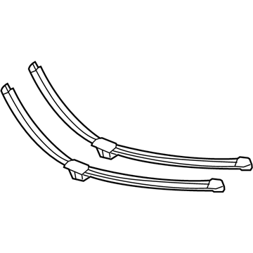 Mercedes-Benz SL450 Wiper Blade - 231-820-10-45