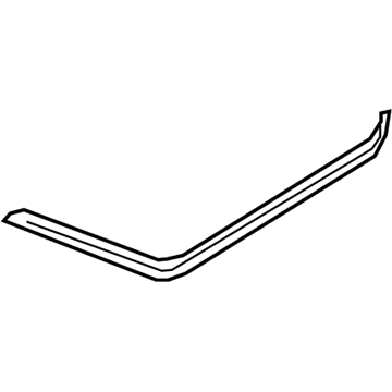 Mercedes-Benz 222-720-96-01 Lower Molding