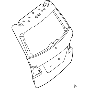 Mercedes-Benz 166-740-03-05 Lift Gate