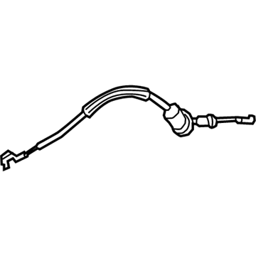 Mercedes-Benz C63 AMG S Door Latch Cable - 205-760-01-04-64