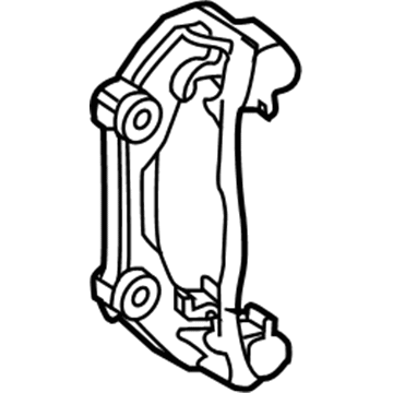 Mercedes-Benz 164-421-02-06 Caliper Support