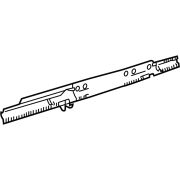 Mercedes-Benz 216-630-25-16 Rocker Reinforcement