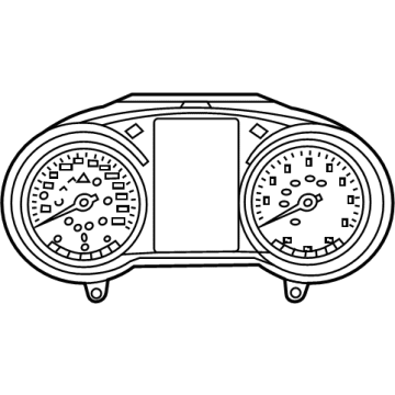 2019 Mercedes-Benz AMG GT S Instrument Cluster - 190-900-83-02