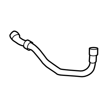 Mercedes-Benz S500 Radiator Hose - 223-501-55-01