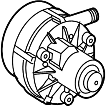 2010 Mercedes-Benz CL63 AMG Air Injection Pump - 000-140-58-85