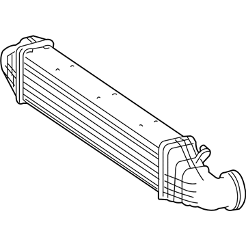 Mercedes-Benz E320 Intercooler - 211-500-39-02