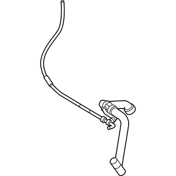 2002 Mercedes-Benz SLK32 AMG Coolant Pipe - 170-501-25-82