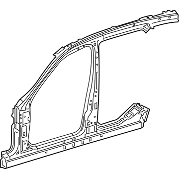 Mercedes-Benz 212-630-48-01 Aperture Reinforcement