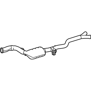 2009 Mercedes-Benz GL320 Catalytic Converter - 164-490-83-36-64