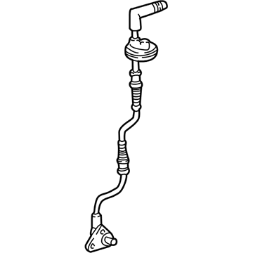 2000 Mercedes-Benz E430 ABS Wheel Speed Sensor - 210-540-90-08