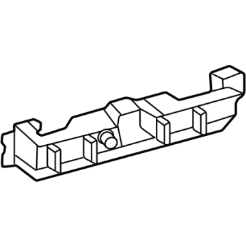 Mercedes-Benz 254-991-07-00 Rocker Molding Rear Clip