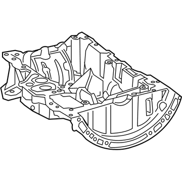 2023 Mercedes-Benz GLA45 AMG Oil Pan - 139-010-94-03