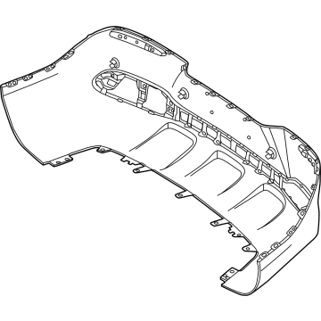 Mercedes-Benz 294-885-22-01 Lower Cover