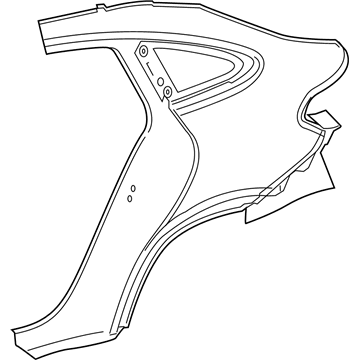 Mercedes-Benz 292-630-71-00 Quarter Panel