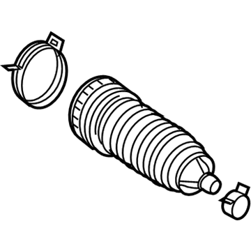 2008 Mercedes-Benz R350 Rack and Pinion Boot - 164-460-00-96