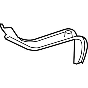 Mercedes-Benz 216-693-01-33-9051 Upper Trim