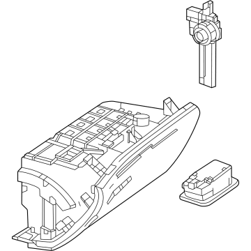 Mercedes-Benz 167-680-20-04-7Q09 Glove Box