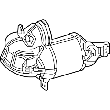 2022 Mercedes-Benz GLE450 Catalytic Converter - 256-140-01-01