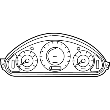 Mercedes-Benz 211-440-68-11-80 Instrument Cluster