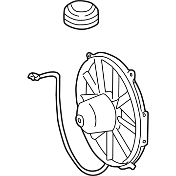 Mercedes-Benz 001-500-15-93 Fan & Motor