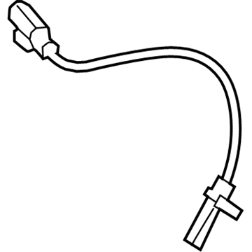 Mercedes-Benz ML400 ABS Wheel Speed Sensor - 166-905-41-02