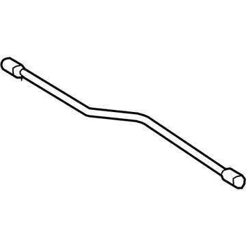 Mercedes-Benz GL550 Brake Hose - 166-420-04-48-64