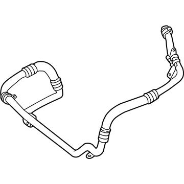 2018 Mercedes-Benz G65 AMG Oil Cooler Hose - 463-271-00-00