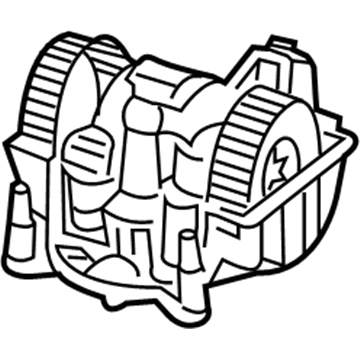 Mercedes-Benz S560e Blower Motor - 222-820-22-14