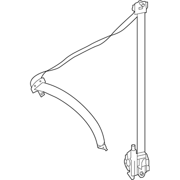 Mercedes-Benz 164-860-21-85-7F03 Lap & Shoulder Belt