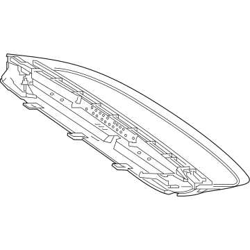 2020 Mercedes-Benz AMG GT 63 S Third Brake Light - 253-906-19-03