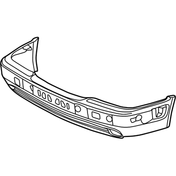 1997 Mercedes-Benz E420 Bumper - 210-880-59-70