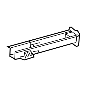 Mercedes-Benz 118-610-21-00 Rear Rail