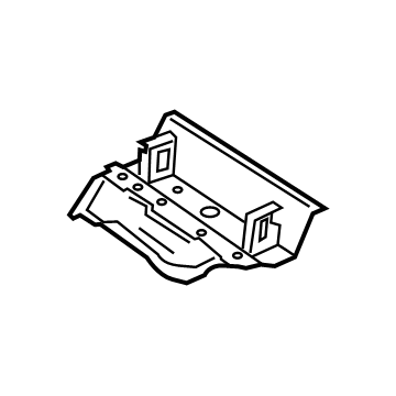 Mercedes-Benz 177-610-71-01 Seat Crossmember