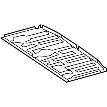 Mercedes-Benz CLA250 Floor Pan - 118-610-38-00