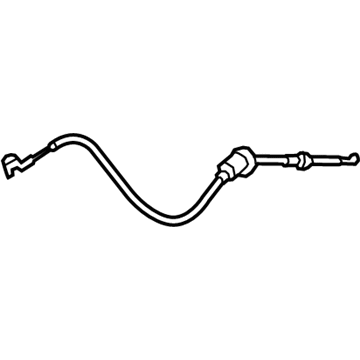 Mercedes-Benz 177-760-08-00 Lock Cable