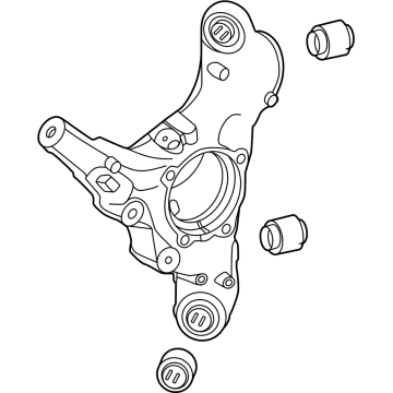 Mercedes-Benz 232-350-37-02 Knuckle