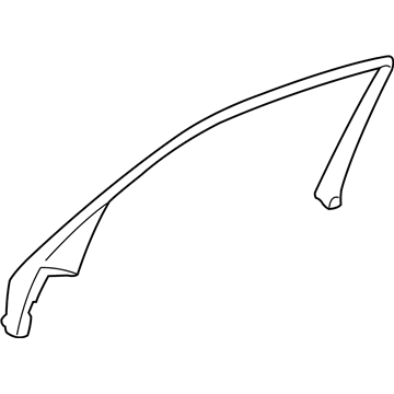 Mercedes-Benz 202-725-01-71-9051 Window Trim