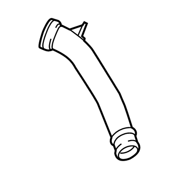 Mercedes-Benz 256-098-03-07 Upper Pipe